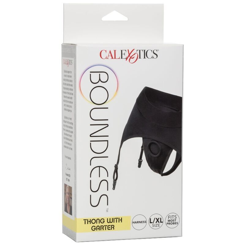 CalExotics - Boundless Tong Harnas Met Kousenband L/xl