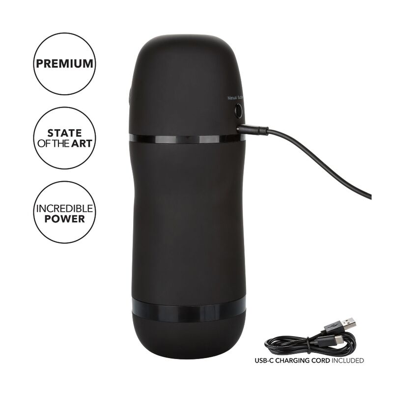 CalExotics - Optimum Power Vibrerende Zuigmasturbator