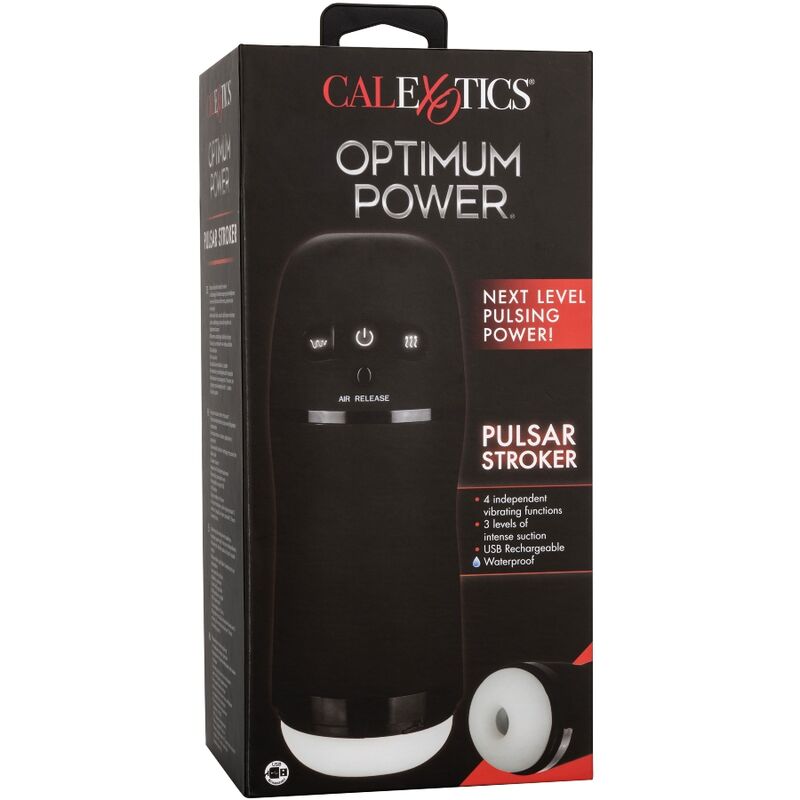 CalExotics - Optimum Power Vibrerende Zuigmasturbator