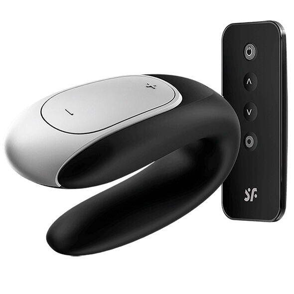 SATISFYER - Double Fun Partner Vibrator Zwart