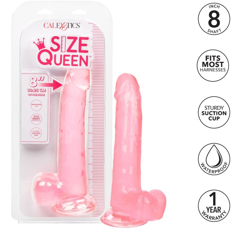 CalExotics - Queen Size Dildo Roze 20,3 cm