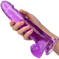 CalExotics - Size Queen Dildo Purple 20.3 cm
