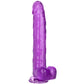 CalExotics - Size Queen Dildo Purple 25.5 cm