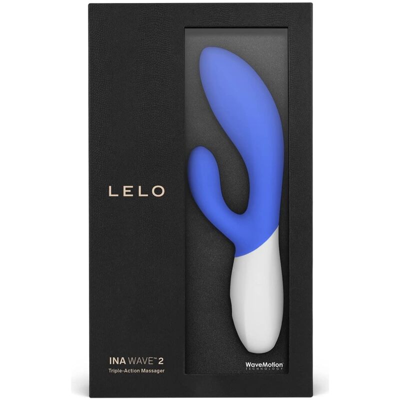 LELO - Ina Wave 2 Vibrator Luxe Speciaal Beweging Blauw