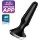 SATISFYER - Plug Ilicious 2 Plug Vibrator Black