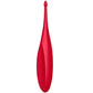 SATISFYER - Twirling Fun Tip Vibrator Rood