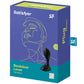 SATISFYER - Backdoor Lover Vibrating Plug Black
