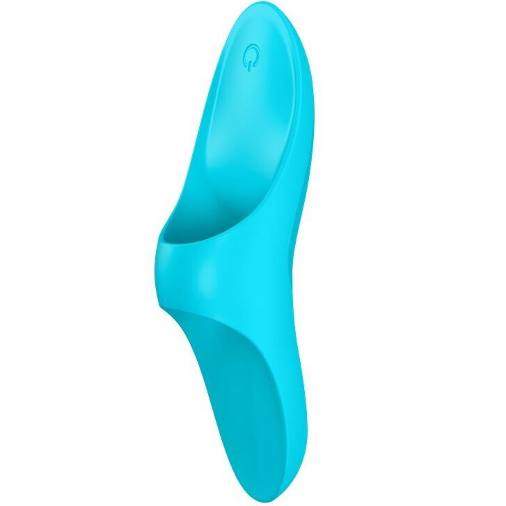 Satisfyer - Teaser Vibrerende Vingerhoed Blauw Licht