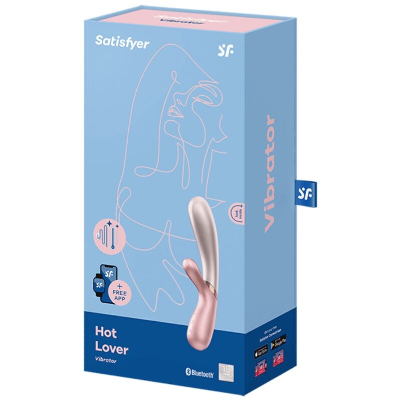 SATISFYER - Hot Lover Vibrator Rose & Beige