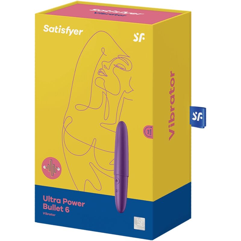 SATISFYER - Ultra Power Bullet 6 Purple