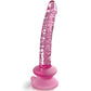 ICICLES - N. 86 Glass Dildo With Suction Cup