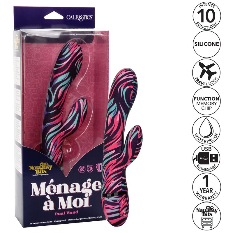 CalExotics - Dubbele Wandvibrator Voor Uw Huis