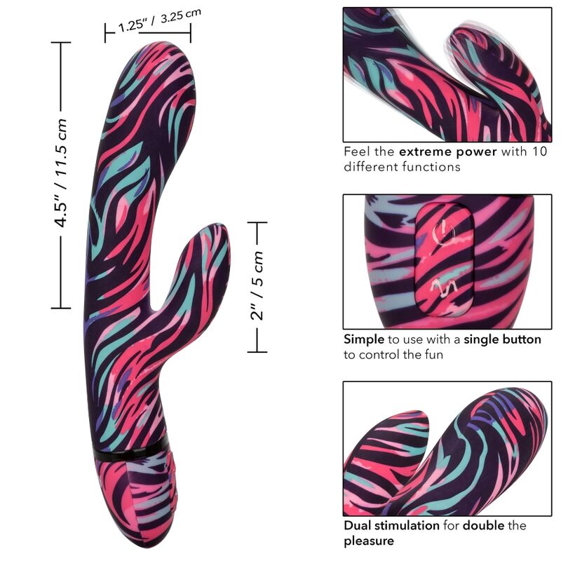 CalExotics - Dubbele Wandvibrator Voor Uw Huis