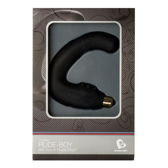Rocks-Off - Rude-Boy 7v Mannelijke G-SPOT Massager Zwart
