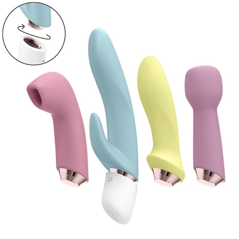 SATISFYER - Marvelous Four Vibrator & Air Pulse Set