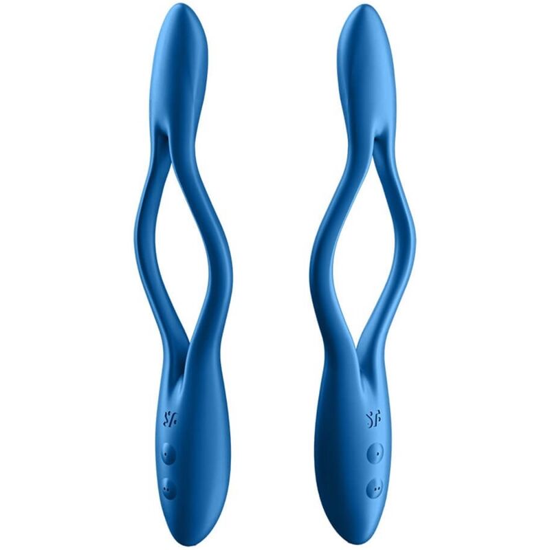 SATISFYER - Elastic Game Multi Vibrator Blauw