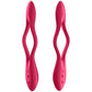 SATISFYER - Elastic Joy Multi Vibrator Red