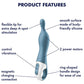 SATISFYER - Amazing 1 Aspot Vibrator Blauw