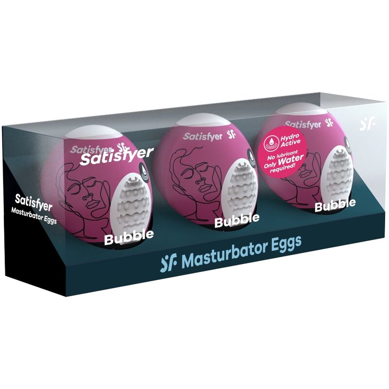 Satisfyer - 3 Bubbel Masturbator Eieren