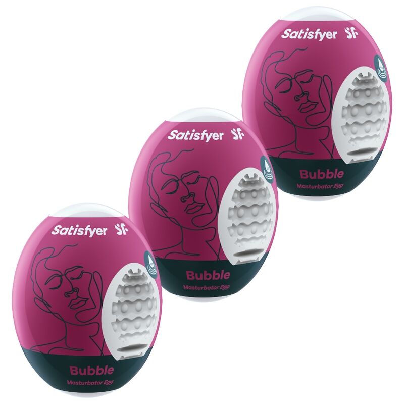 Satisfyer - 3 Bubbel Masturbator Eieren
