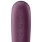 Satisfyer - Dual Kiss Paarse Clitoris Stimulator