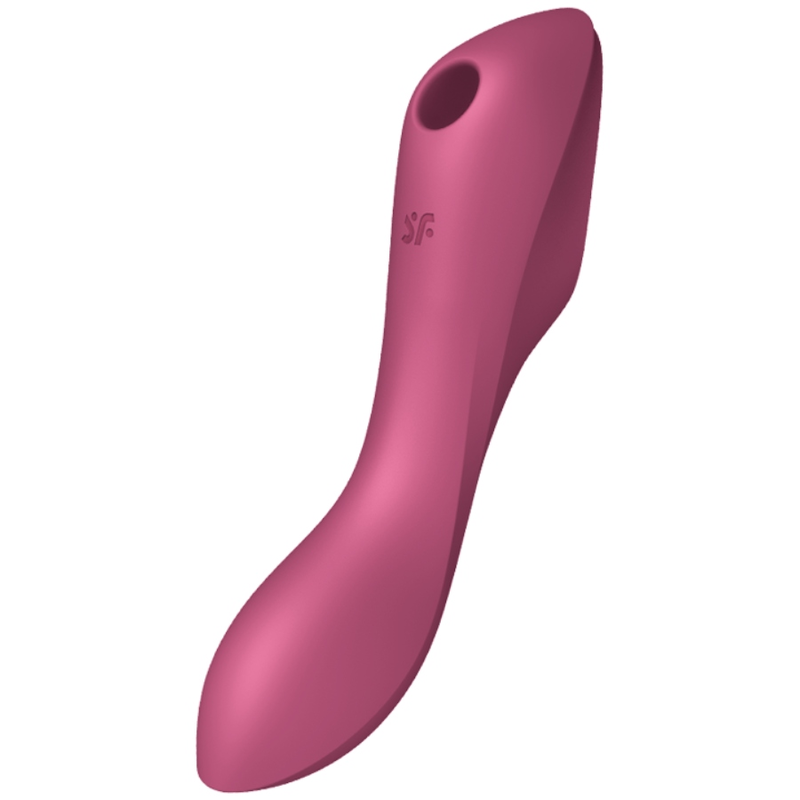 SATISFYER - Curvy Trinity 3 Air Pulse Vibrator Red