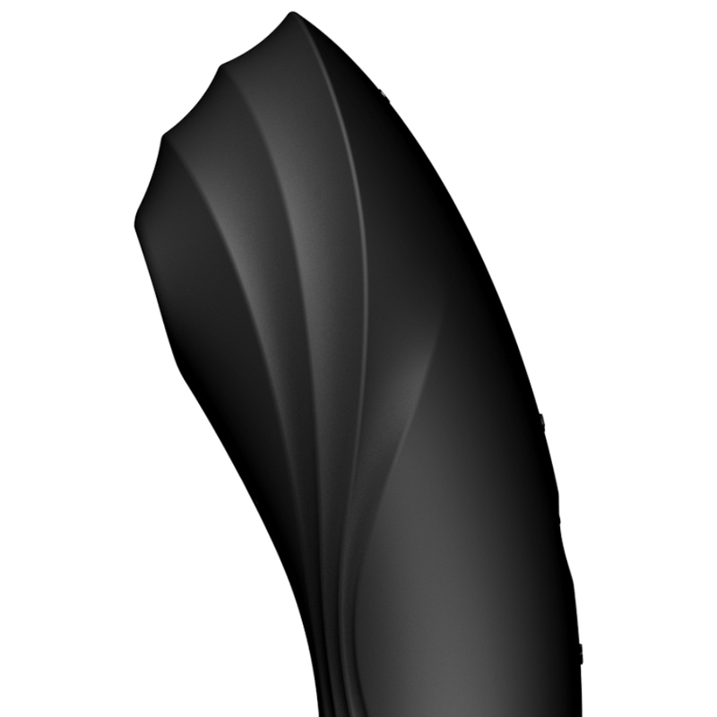 SATISFYER - Curvy Trinity 4 Air Pulse Vibrator Zwart
