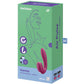 SATISFYER - Sunray Stimulator And Vibrator APP Rood