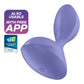 Satisfyer - Zoete Zeehondenplug Vibrator APP Violet
