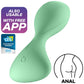 Satisfyer - Trendsetter Vibrating Plug APP Black
