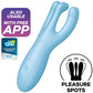 Satisfyer - Threesome 4 Vibrator APP Roze