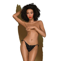 PENTHOUSE - Too Hot To Be Real Thong Black S/M