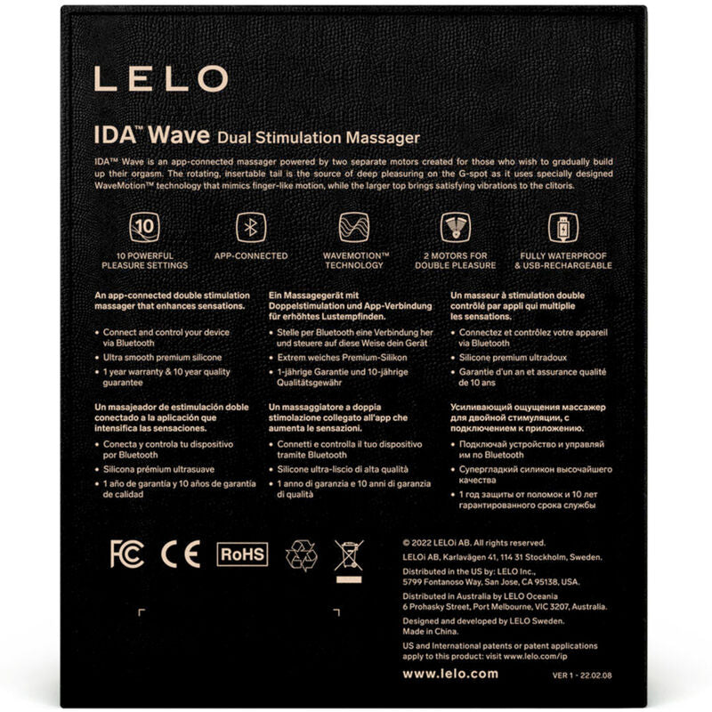 LELO - Ida Wave Koraal Massager Voor Koppels
