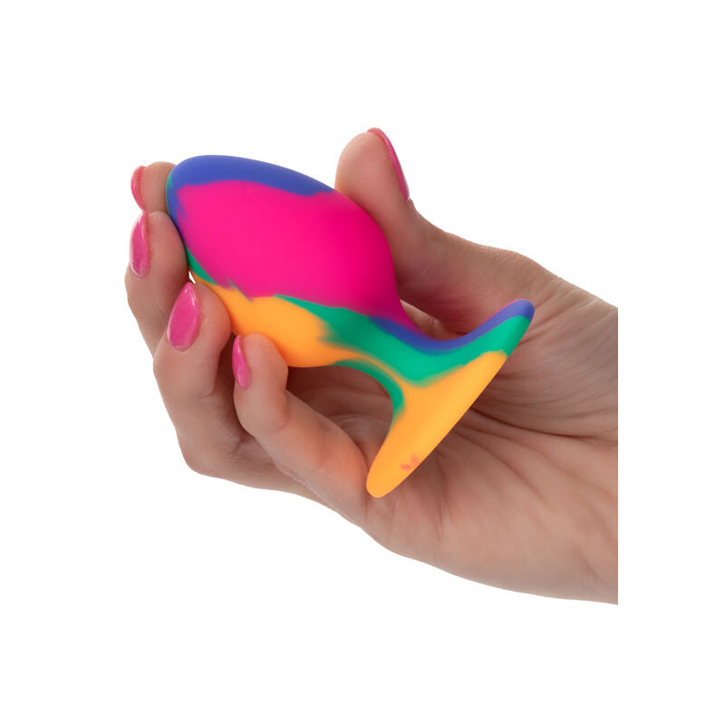 CalExotics - Cheeky Medium Tie-Dye Anaal Plug