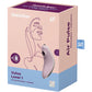 SATISFYER - Vulva Lover 1 Air Pulse Stimulator & Vibrator Blauw