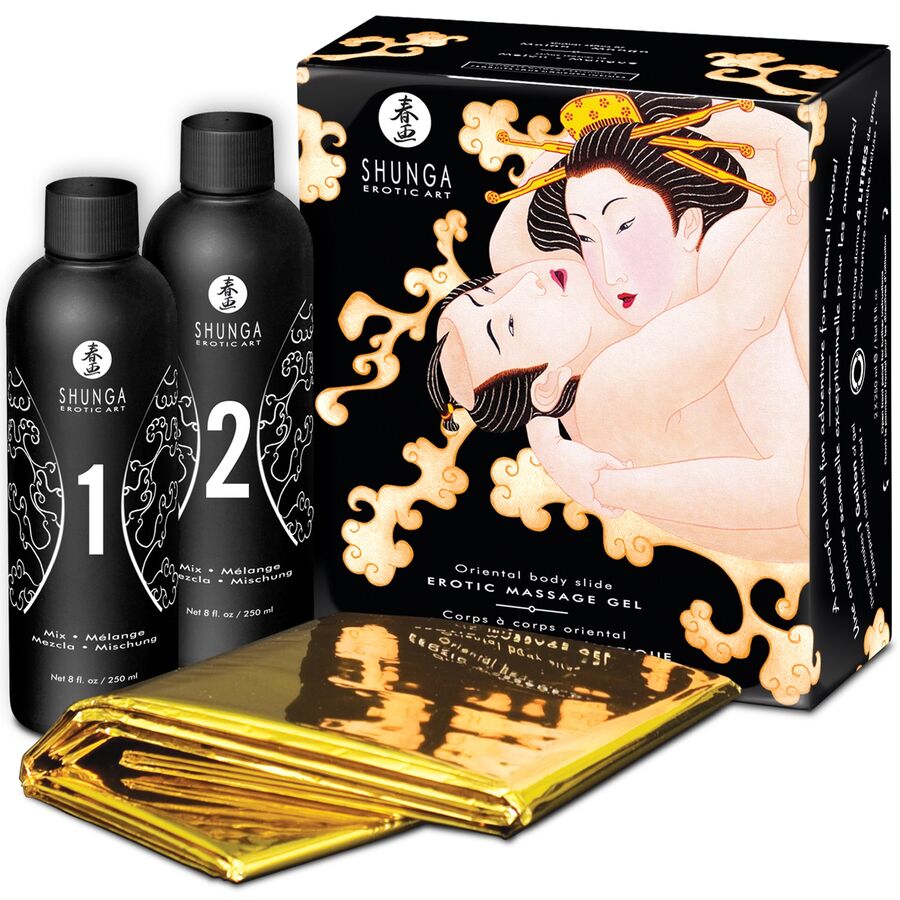 SHUNGA - Oriental Melon Mango Erotic Body To Body Massage Gel