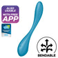 SATISFYER - G-Spot Flex 5 Multi Vibrator Blue