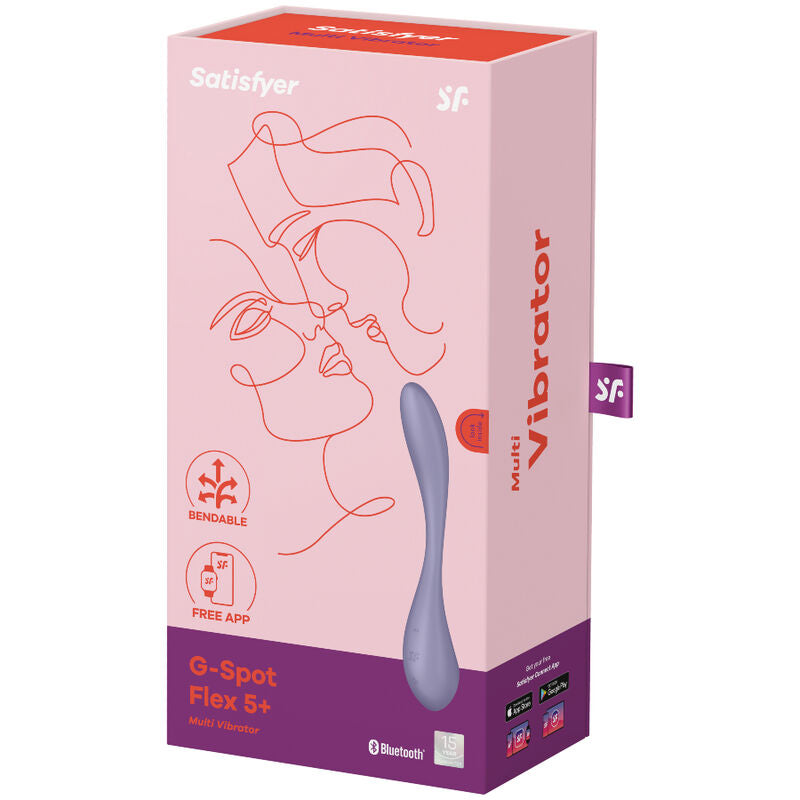 SATISFYER - G-Spot Flex 5 Multi Vibrator Blue