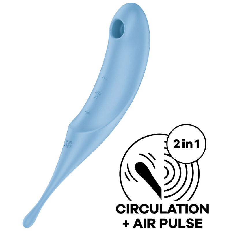 Satisfyer - Twirling Pro Air Pulse Stimulator & Vibrator Red