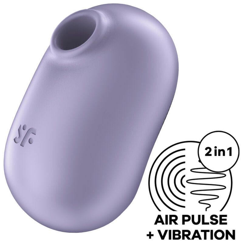 Satisfyer - Pro to Go 2 Double Violet Vibrator En Stimulator