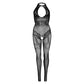 Leg Avenue - Seamless Fishnet Bodystocking One Size - Zwart