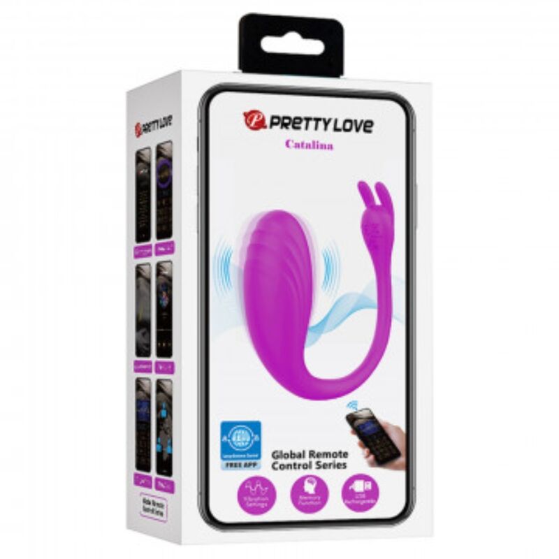 PRETTY LOVE - Catalina Massager Free APP Lilac