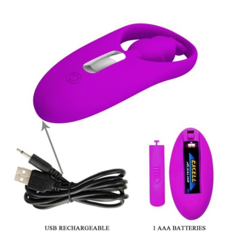 PRETTY LOVE - Wild Rabbit Stimulator For Panties With Afstandsbediening Lilac