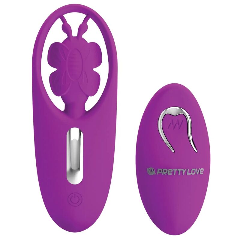 PRETTY LOVE - Dancing Butterfly Stimulator For Panties With Afstandsbediening Lilac