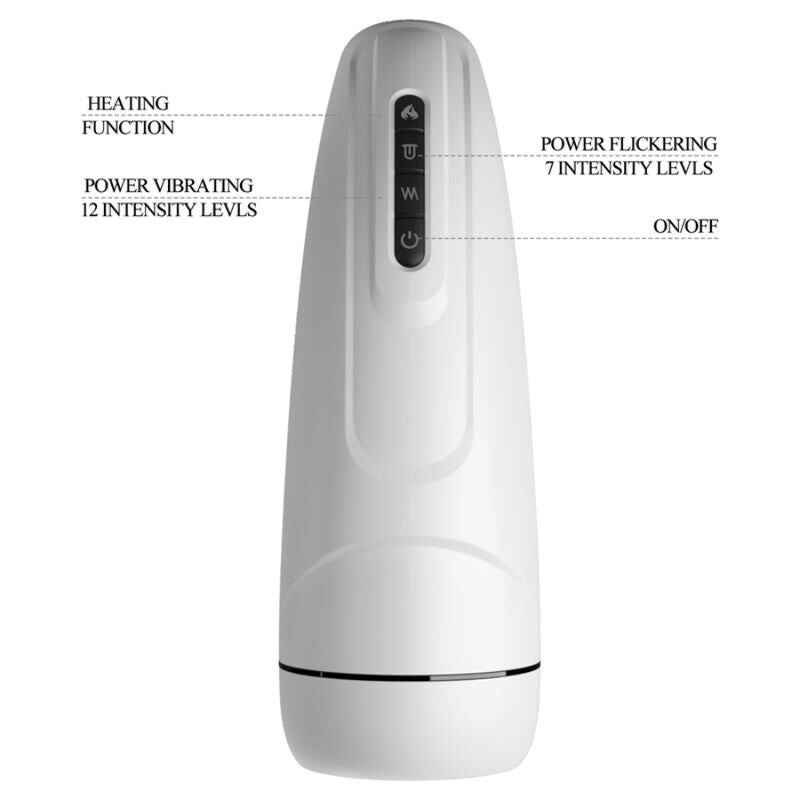 PRETTY LOVE - Marissa Male Masturbator Vibration, Heat, Voice And Suction