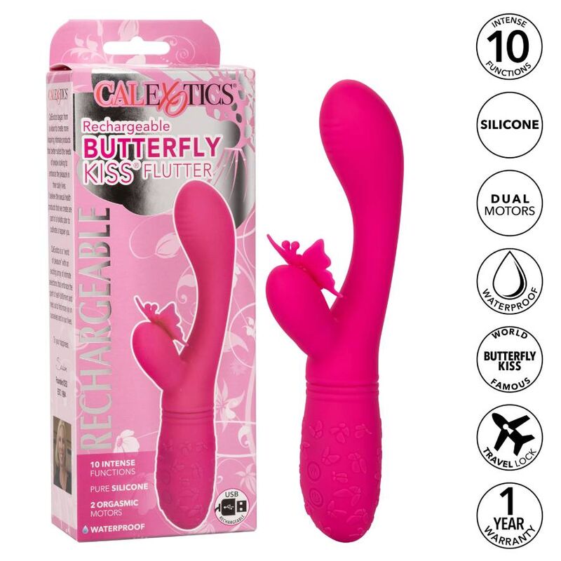 CalExotics - Butterfly Kiss Flutter Pink