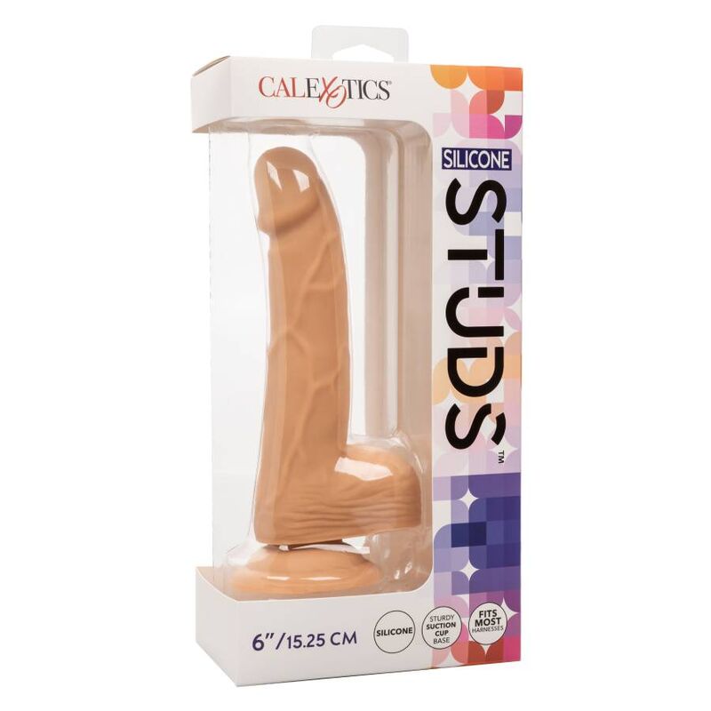 CalExotics - Siliconen Studs 15,24 cm Huid