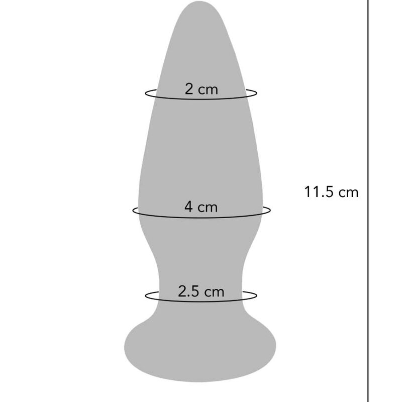 TOYJOY - The Shining Vibrating Glas Buttplug