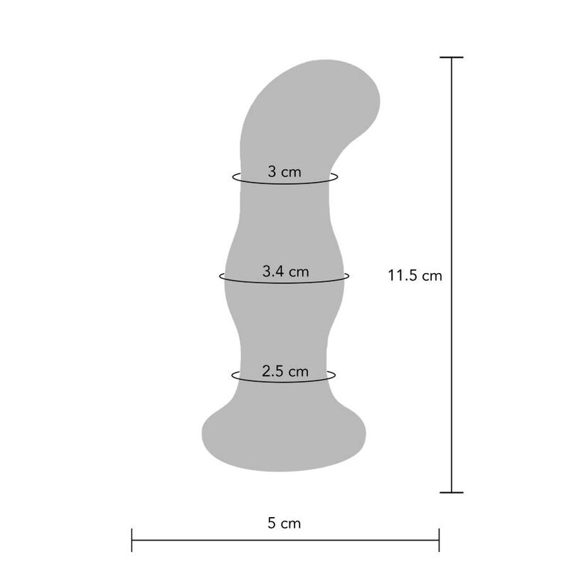 TOYJOY - The Gleaming Vibrating Glas Buttplug