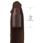 FANTASY X- TENSIONS - Pipedreams Extension W Strap 17,78 Cm Brown